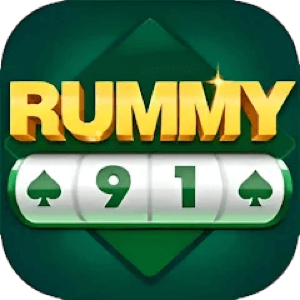 Rummy 91 game app logo